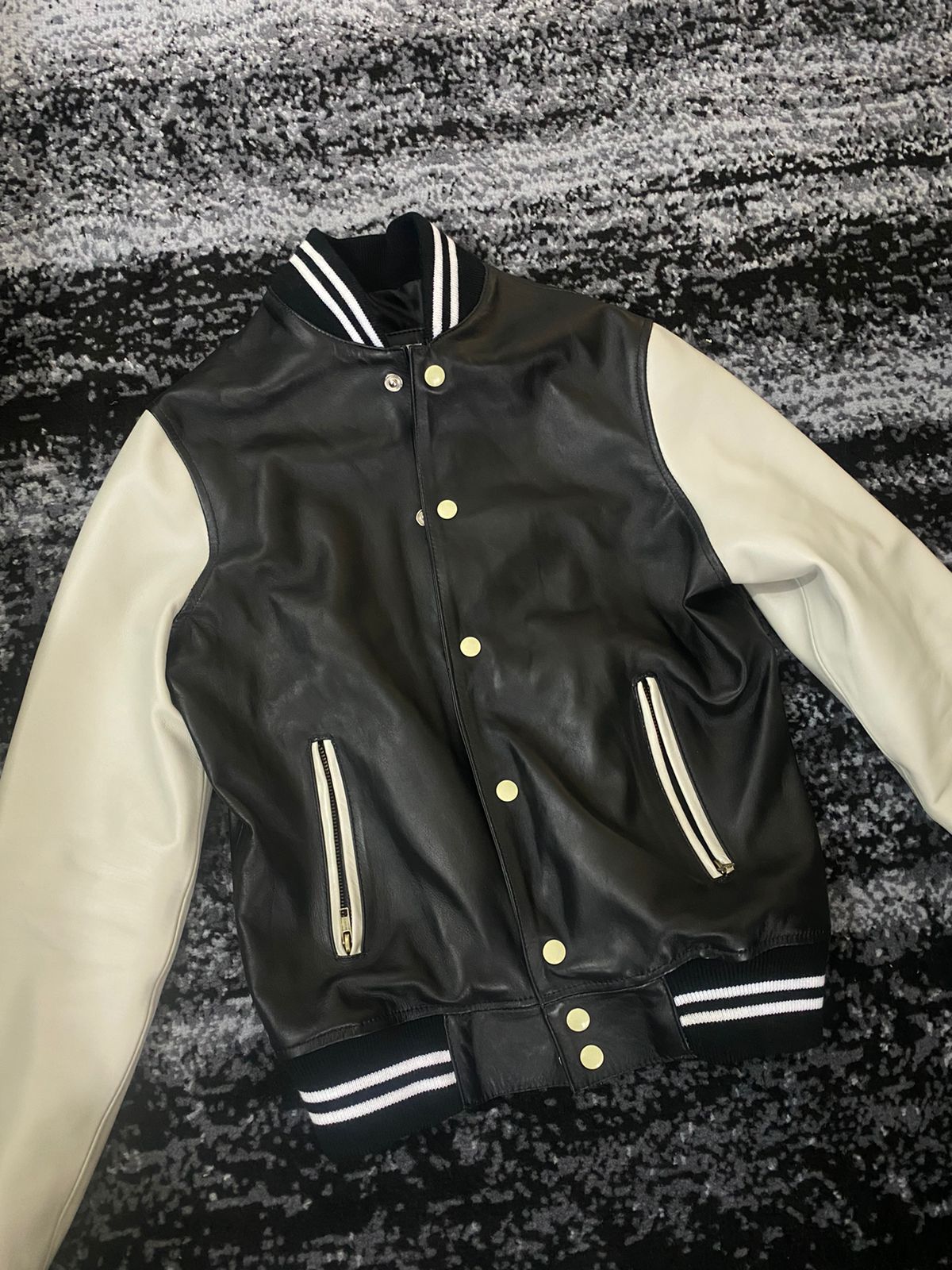 High school outlet bomber jacket