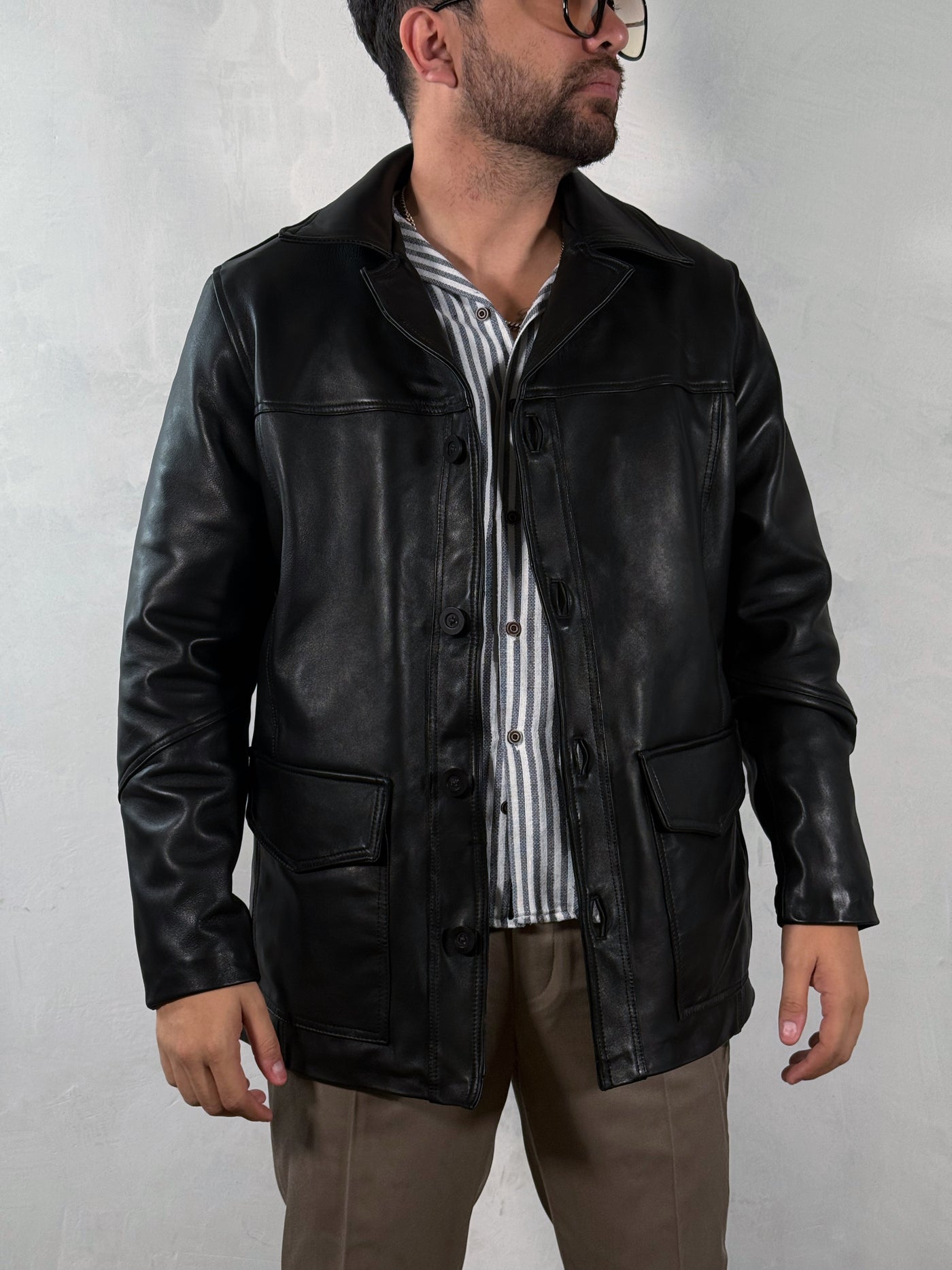 Tyler Durden gabardina black