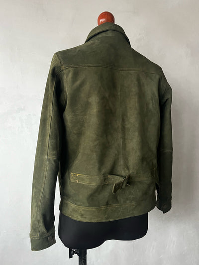 Truker no.2 verde militar gamuza