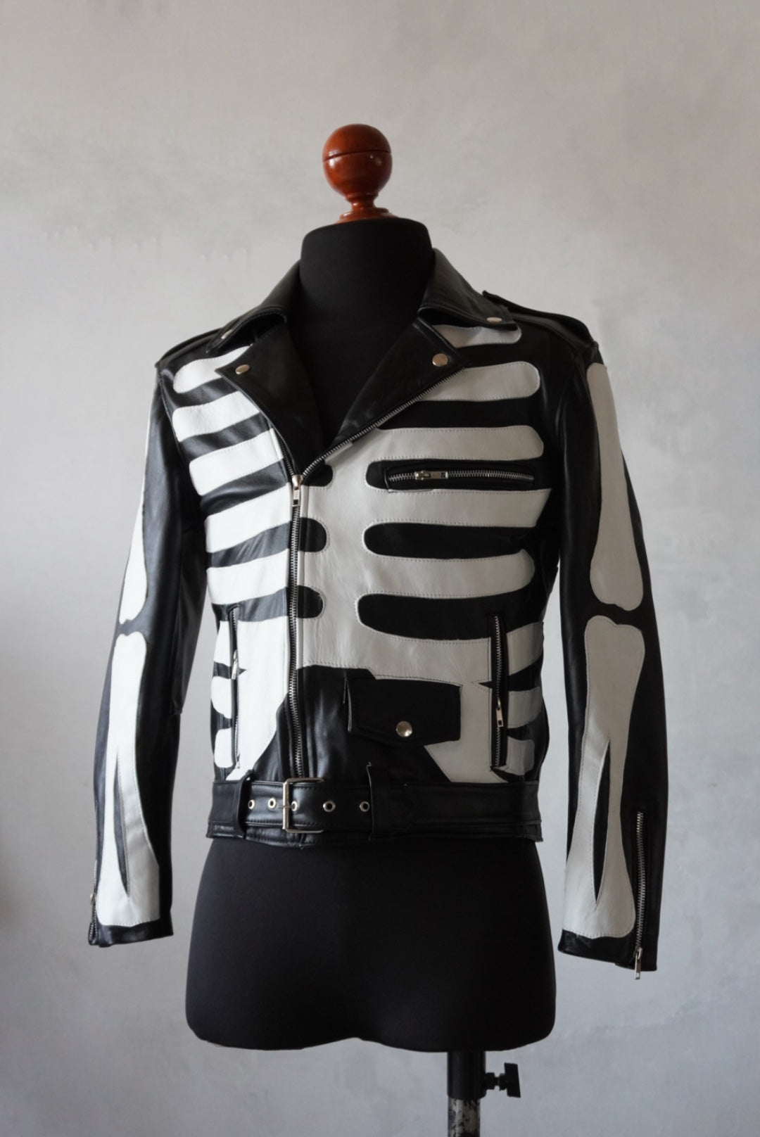 Biker Axl rose bones black – VAL DE GRACE