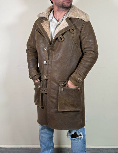 Bane shearling oro viejo