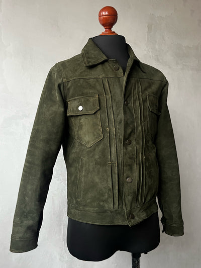 Truker no.2 verde militar gamuza