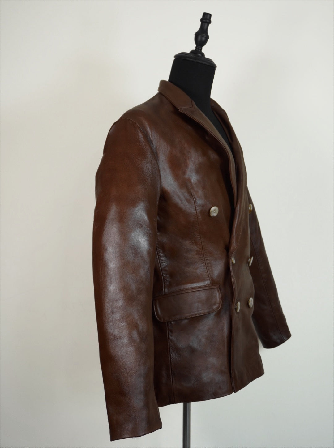 Blazer cruzado caramelo