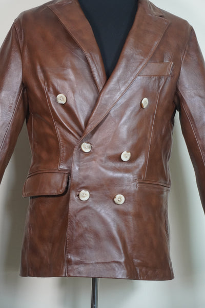 Blazer cruzado caramelo