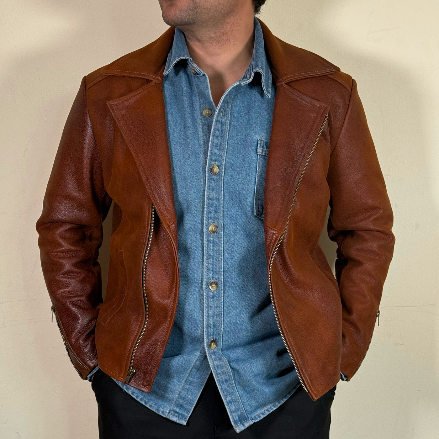 Biker no. 0 cognac