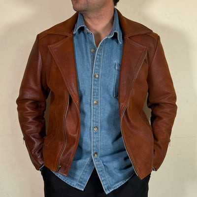 Biker no. 0 cognac