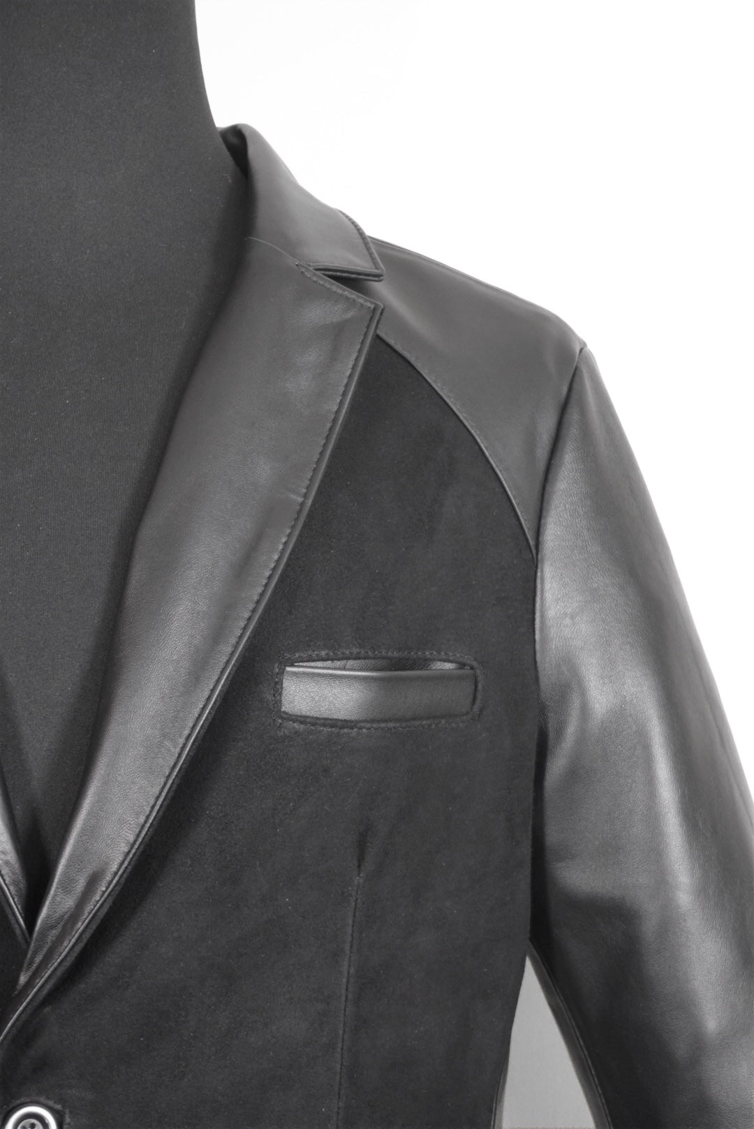 Blazer nobuck negro