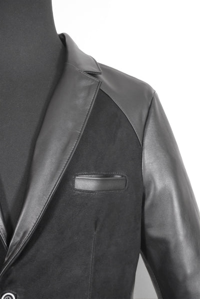 Blazer nobuck negro