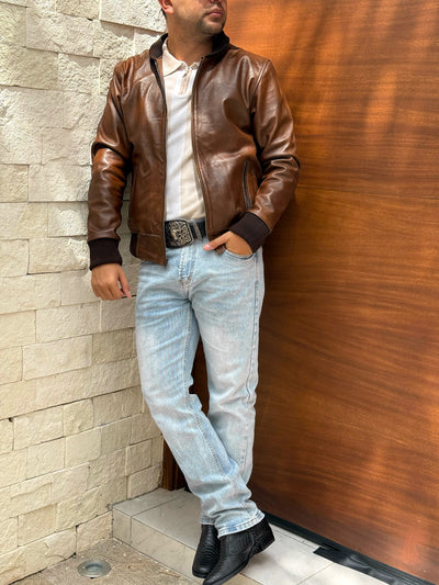 Bomber caramelo