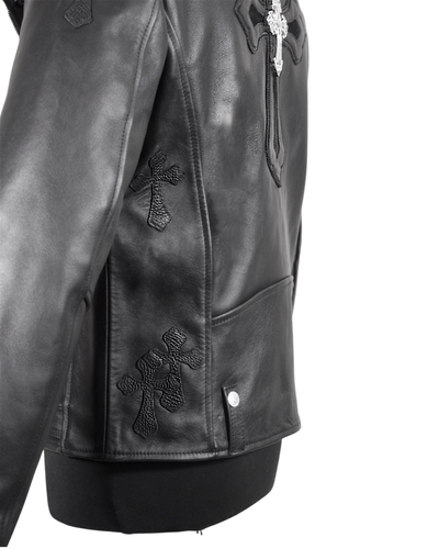 Biker edición especial no.1 cuero y plata