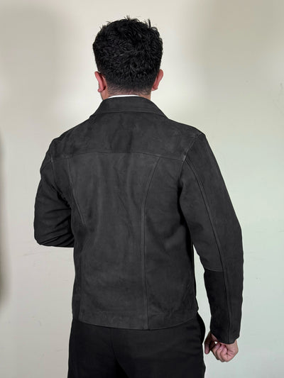 Owen velvet black