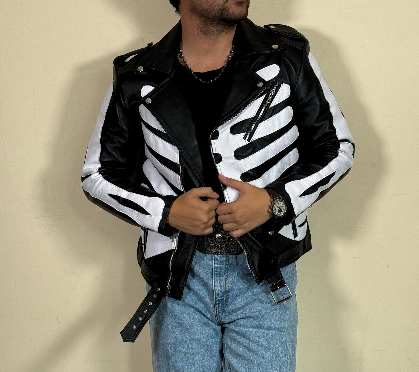 Biker no.1 Axl rose bones black