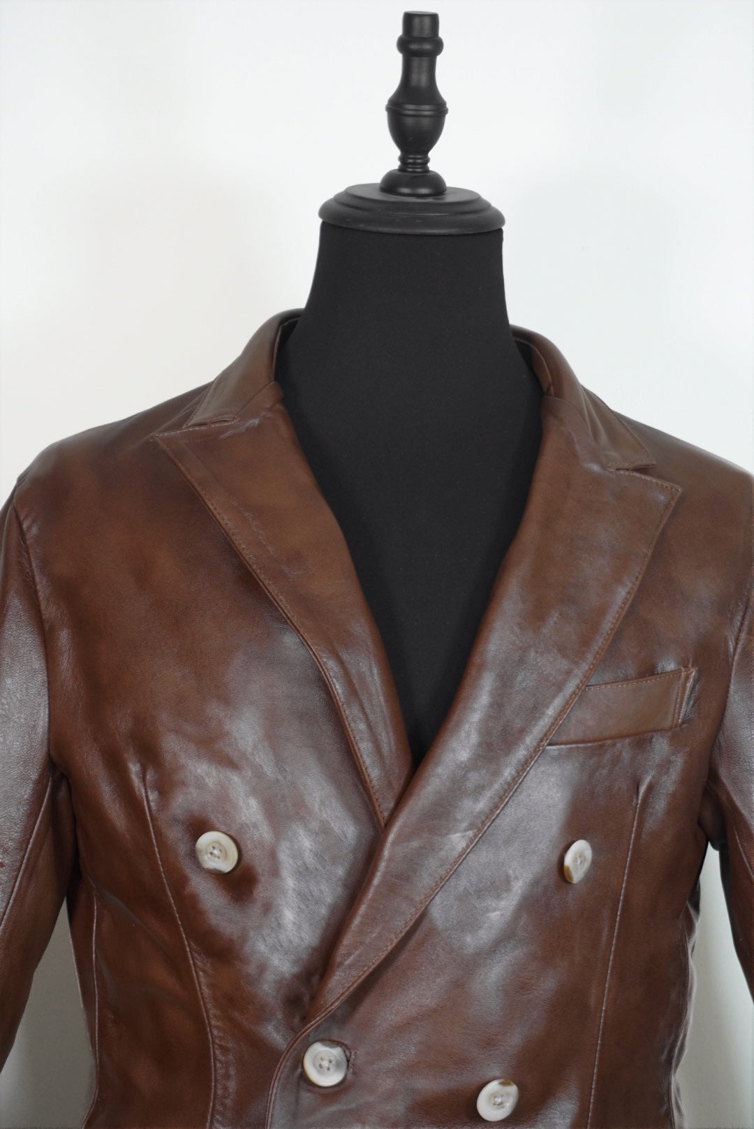 Blazer cruzado caramelo