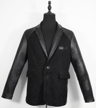 Blazer nobuck negro
