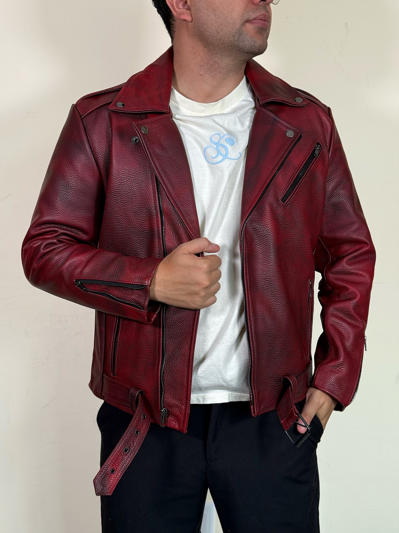 Biker no.1 floter cherry