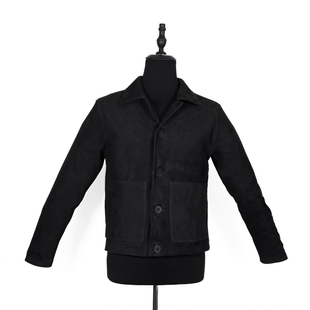 Owen velvet black
