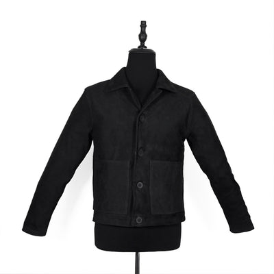 Owen velvet black