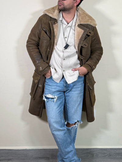 Bane shearling oro viejo