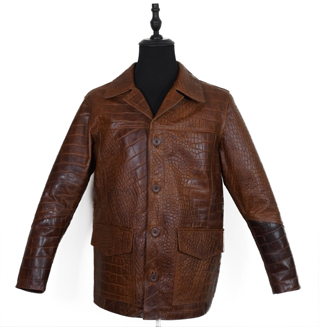 Tyler Durden gabardina coco miel