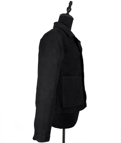 Owen velvet black