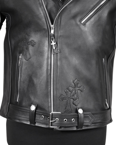 Biker edición especial no.1 cuero y plata