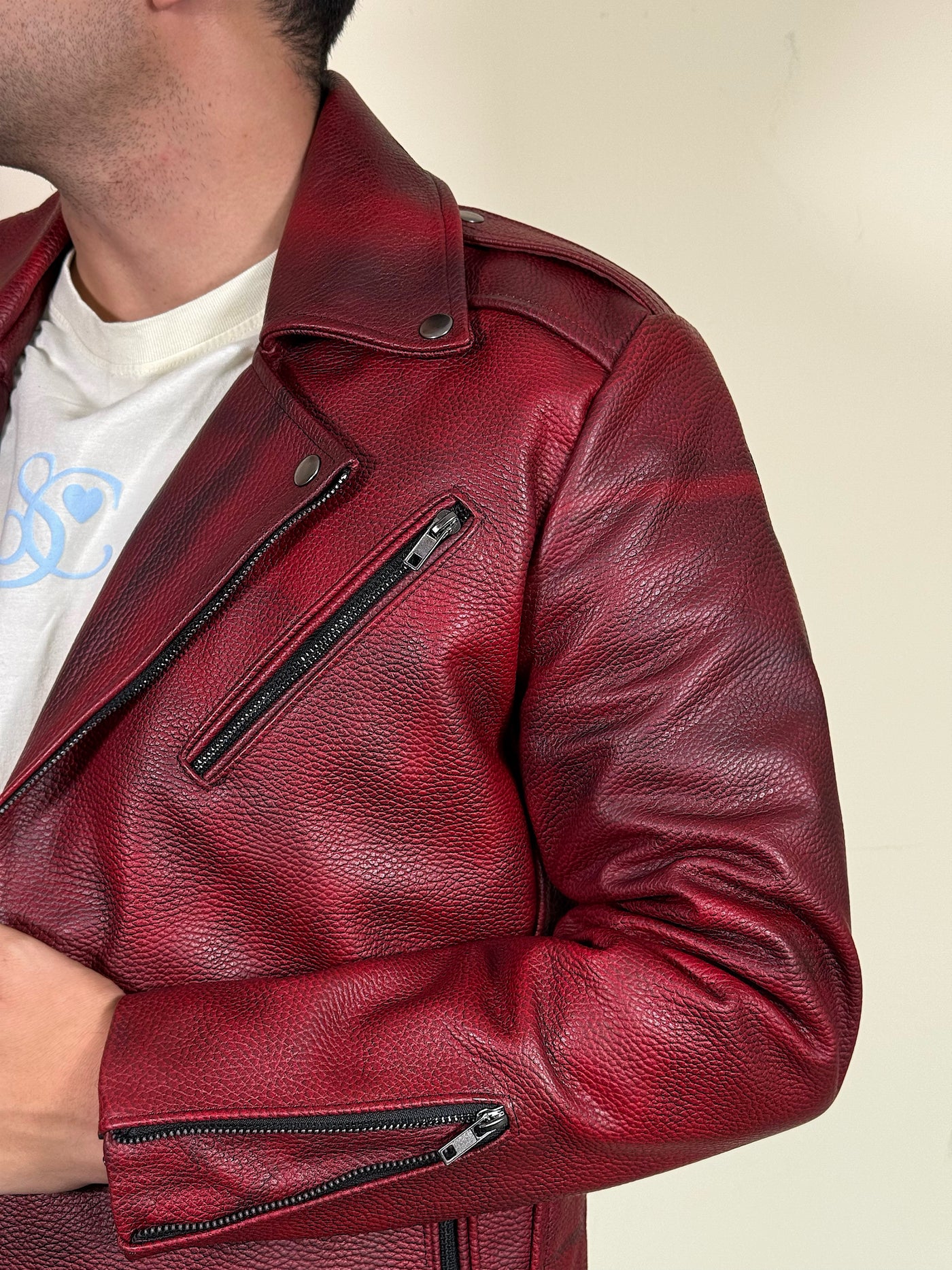 Biker no.1 floter cherry