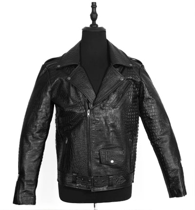 <transcy>Biker no.1 snake black</transcy>