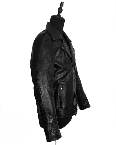<transcy>Biker no.1 snake black</transcy>