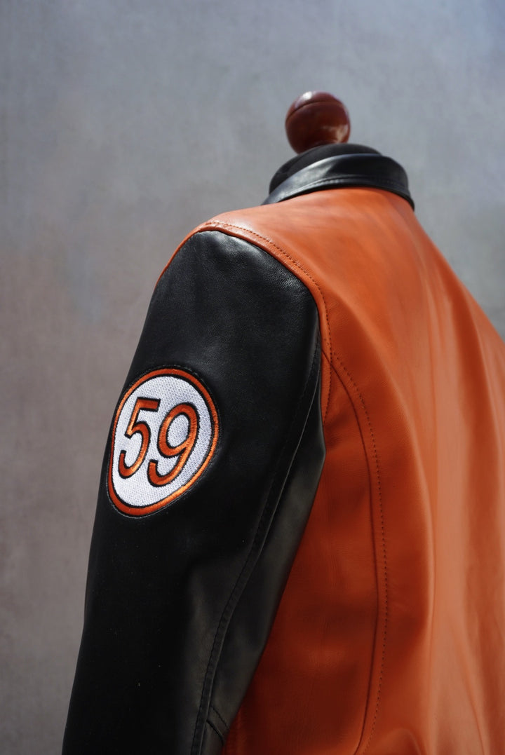 Goku orange and black jacket best sale