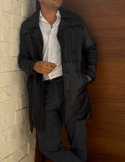 <transcy>Biker Coat Darkest black</transcy>