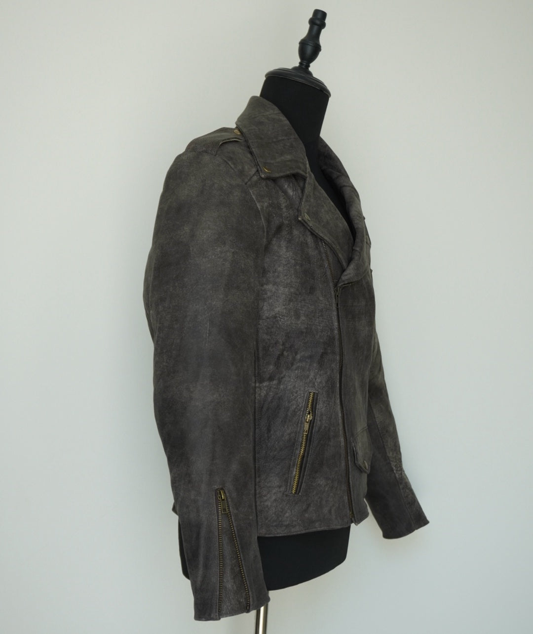BIKER NO.2  vintage brown