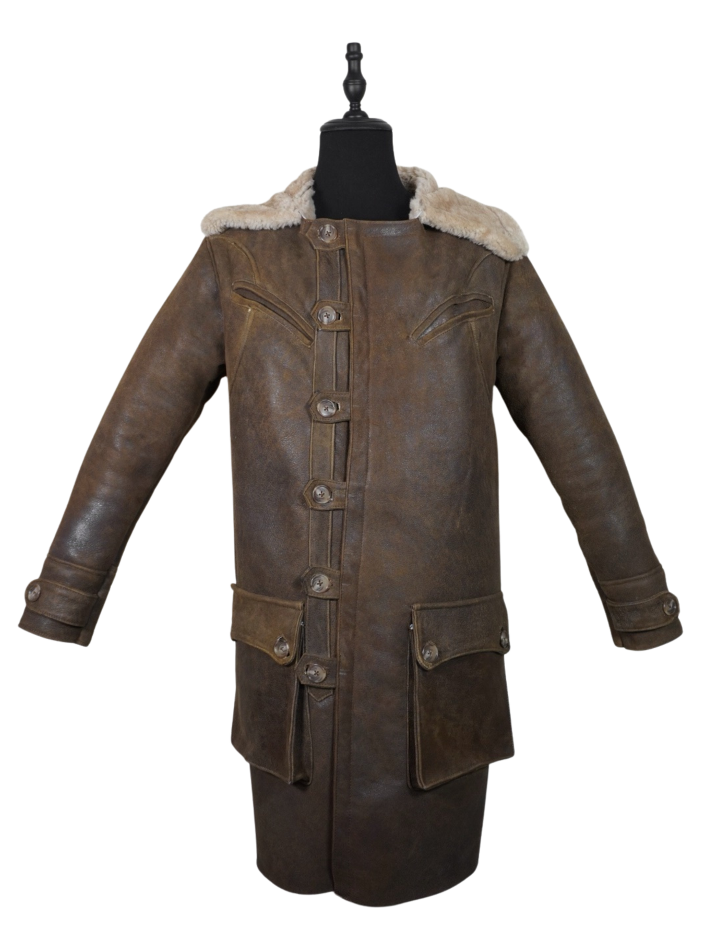 Bane shearling oro viejo