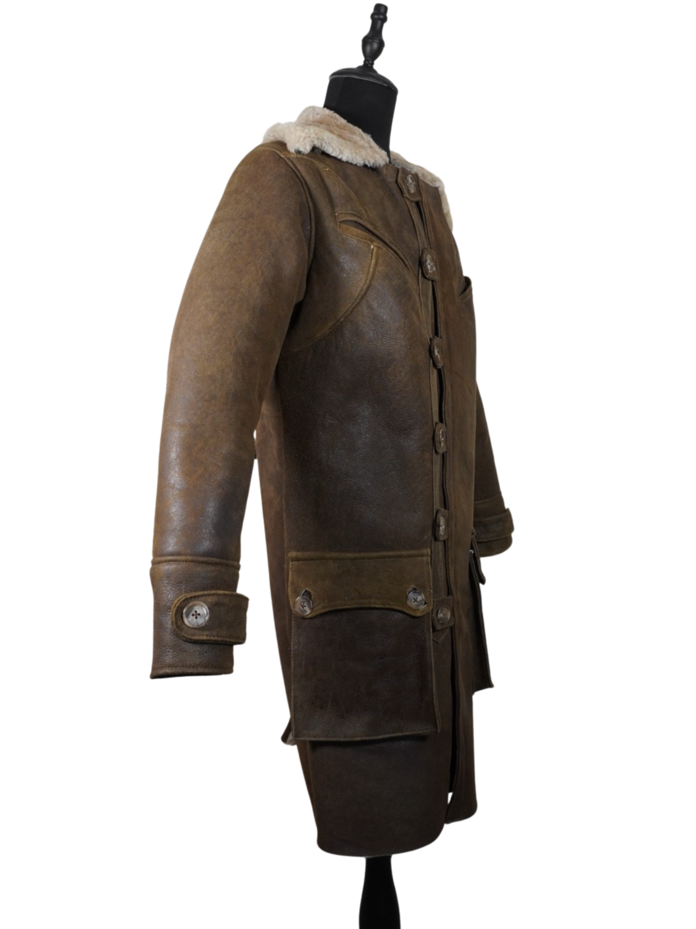 Bane shearling oro viejo