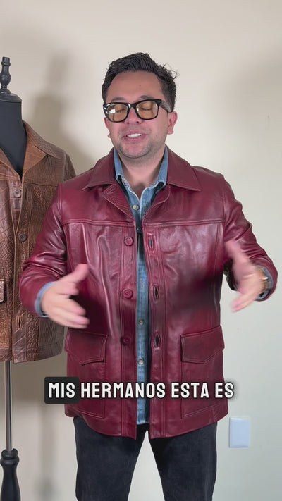 Tyler Durden gabardina coco miel