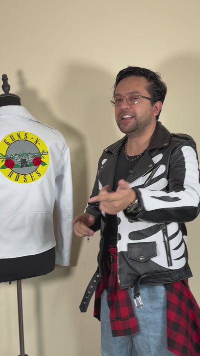 Biker axl paradise white