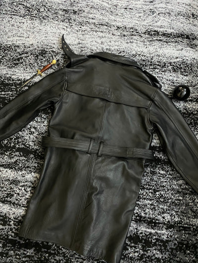 <transcy>Biker Coat Darkest black</transcy>